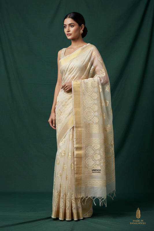 Jamdani Saree — UNESCO Heritage Weave