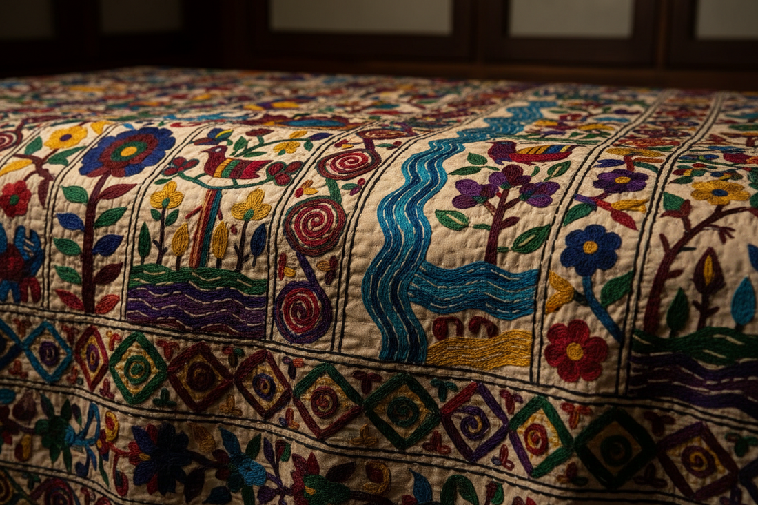 Nakshi Kantha — Embroidered Stories of Bangladesh