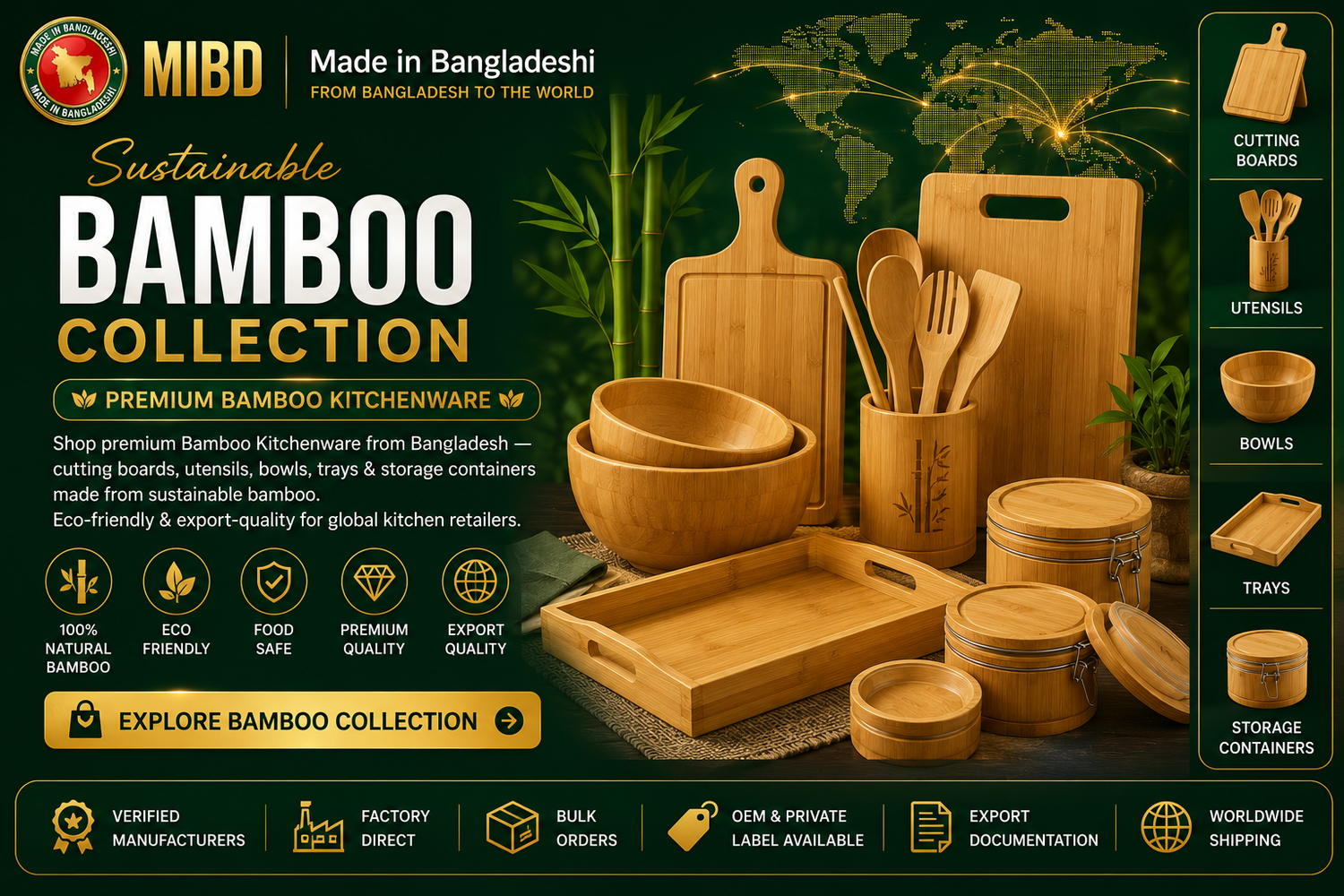Bamboo Kitchenware
