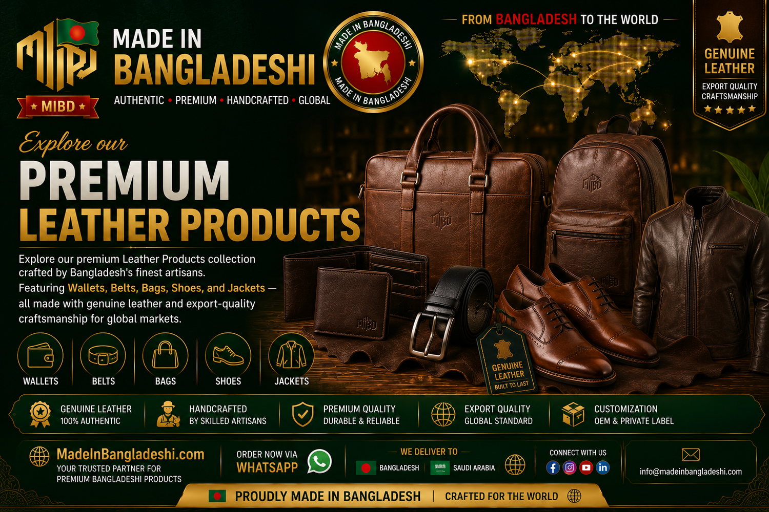 Bangladeshi Leather Goods