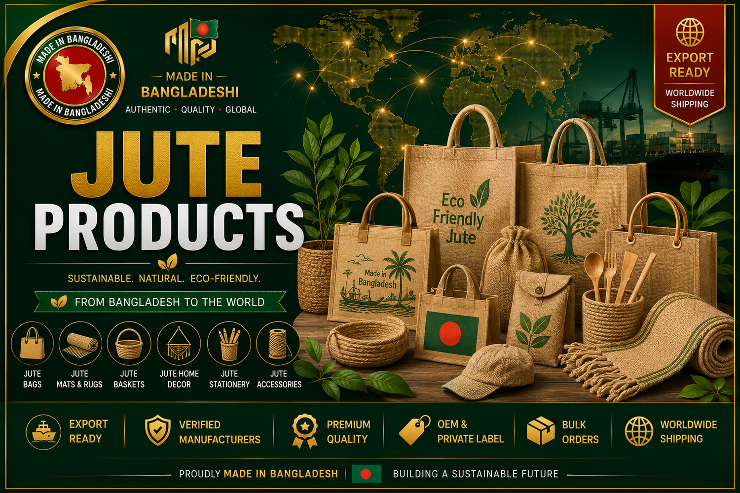 Eco-Friendly Jute & Artisan Crafts