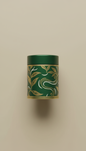 Porcelain Vase Satin Glaze