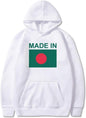 Made In Bangladesh Country Love Sweatshirt Pullover Fleece Hoodie Sweater Sport
