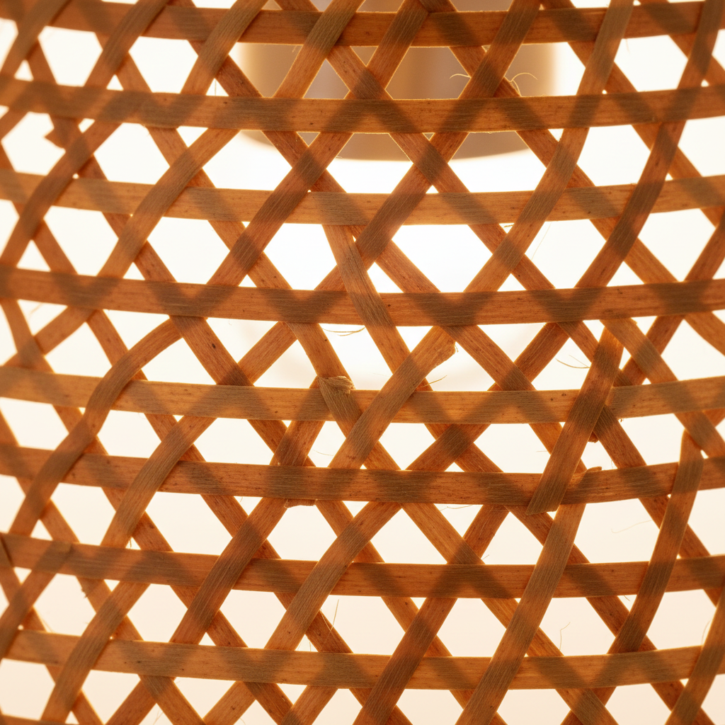 Cane Weave Close-up