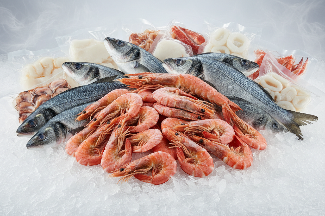 Frozen Fish and Seafood: This includes a significant export of shrimps and prawns, utilizing the country's rich aquatic resources.