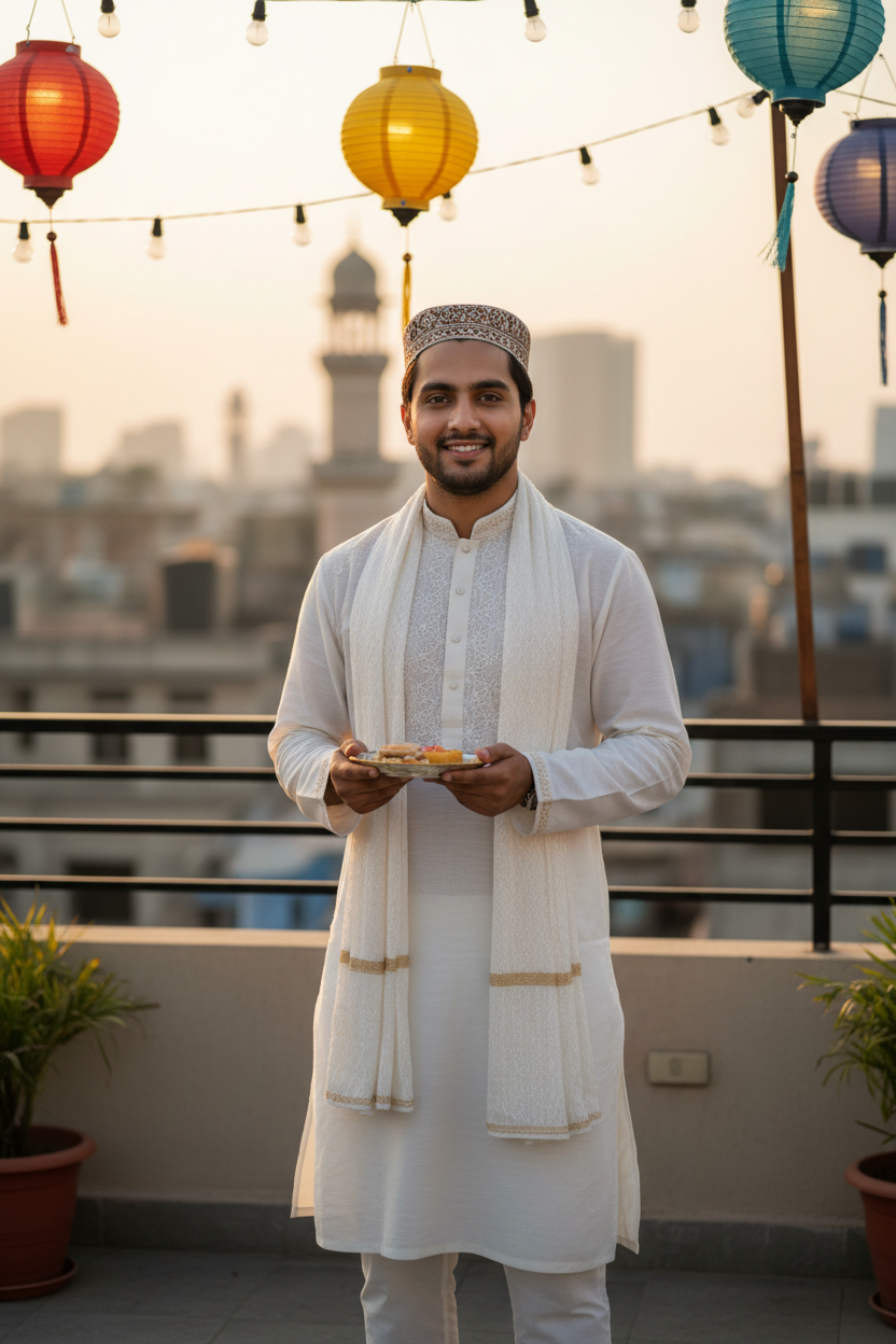 Muslin Panjabi Lifestyle Eid