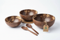 Handmade Coconut Shell Bowl Set Eco-Friendly Bangladesh