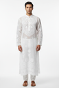 Jamdani Kurta for Men Heritage Handwoven Bangladesh