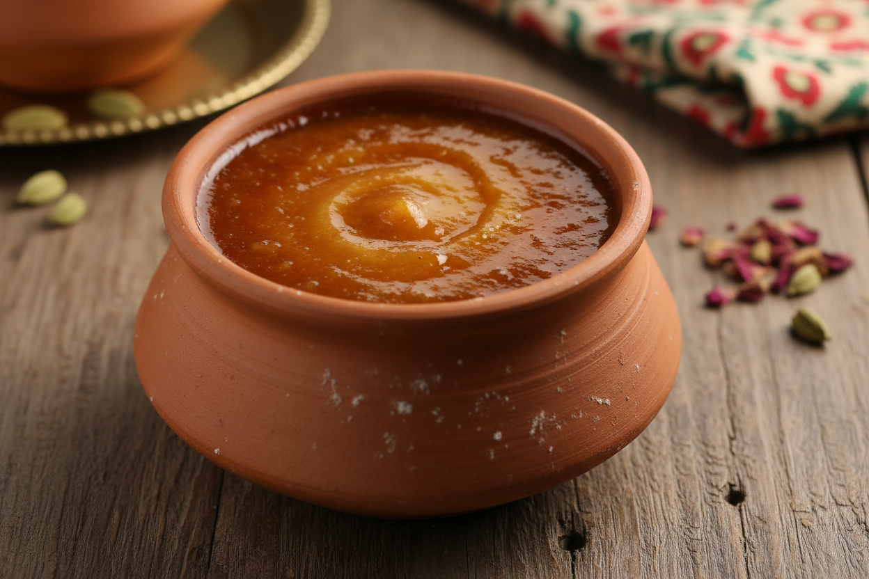 Mishti Doi: A creamy, rich, sweetened yogurt with a caramel flavor.