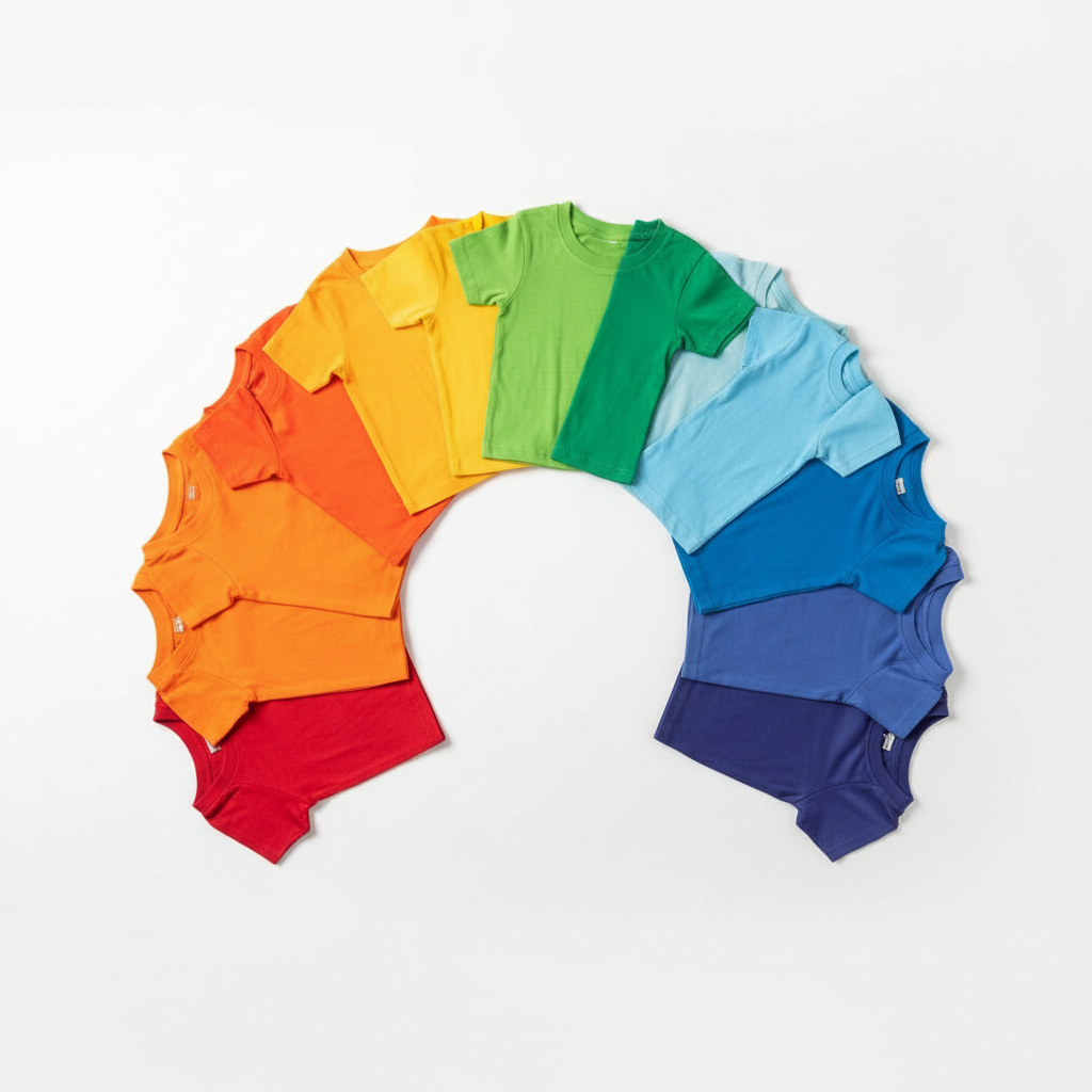 Rainbow Flat Lay