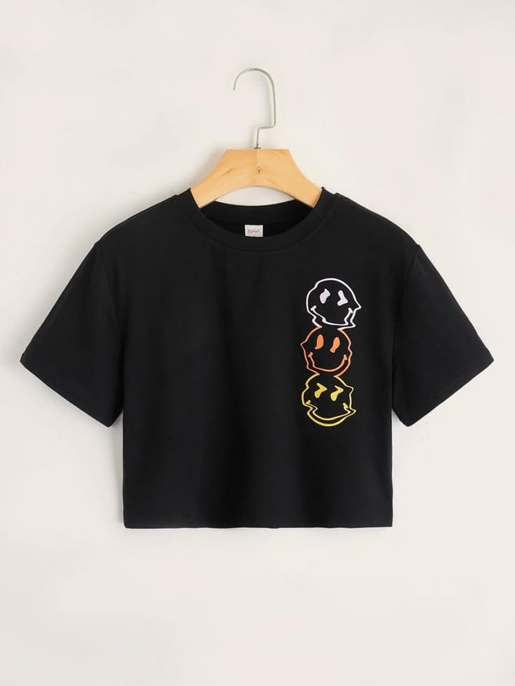 PREMIUM 100% COTTON PRINTED CROP TOP Solid Available

170+ GSM | Premium Print | Soft & Breathable | Made in Bangladesh 🇧🇩

Make a statement with our Premium 100% Cotton Printed Crop Top, combining comfortable cotton fabric with a modern printed design.