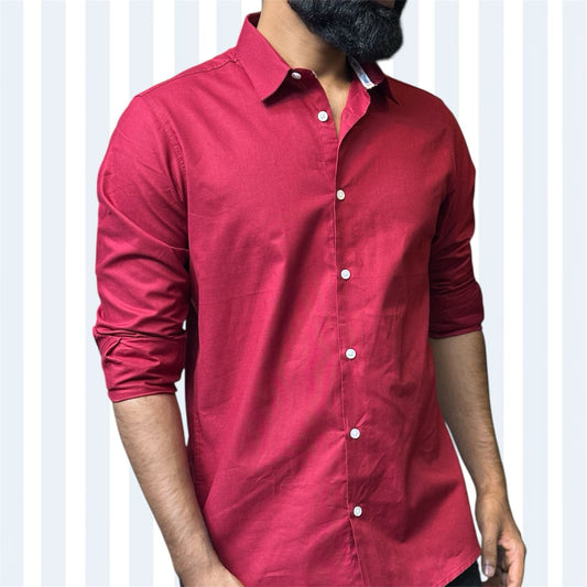 The Vibrant Essential Solid Shirt Collection
Elevate your wardrobe with our collection of Essential Solid Long-Sleeve Shirts. Designed for versatile wear, these shirts offer a sharp, modern fit and are crafted from a comfortable, lightly textured fabric t