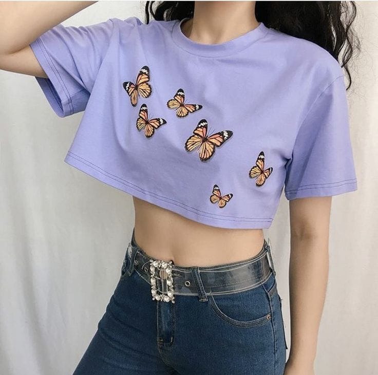 PREMIUM 100% COTTON PRINTED CROP TOP Solid Available

170+ GSM | Premium Print | Soft & Breathable | Made in Bangladesh 🇧🇩

Make a statement with our Premium 100% Cotton Printed Crop Top, combining comfortable cotton fabric with a modern printed design.