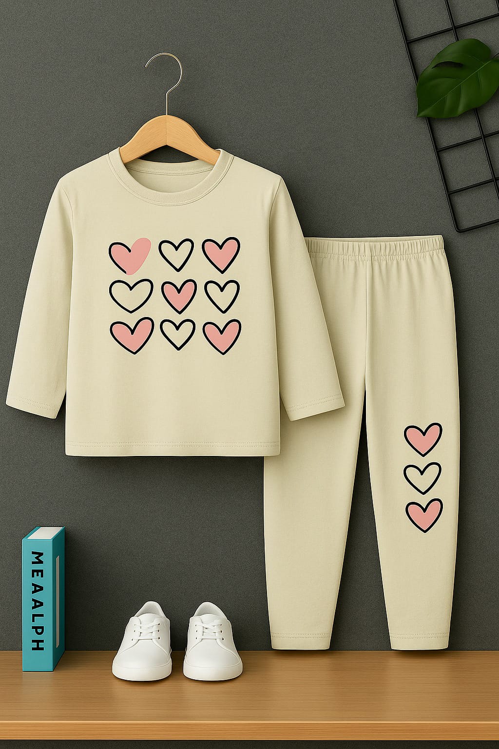 Boys & Girl's full sleeve set's.
Best quality products.
Stylish fashionable and comfortable. 
100 % cotton fabrics . 
100 % print guarantee. 
Fabric: single Jersey. 
Colours: 35 
Size: 1 to 8 years. 
10 pcs bundle.